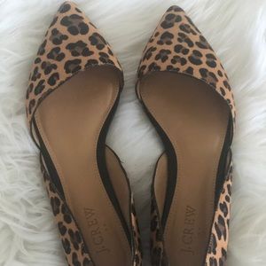 New J.Crew Leopard print flats!